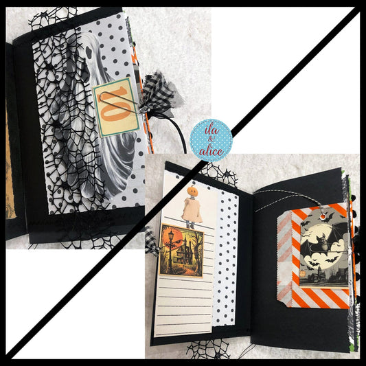 Scary Spooky Screams Halloween Junk Journal #3 Journal ila & alice