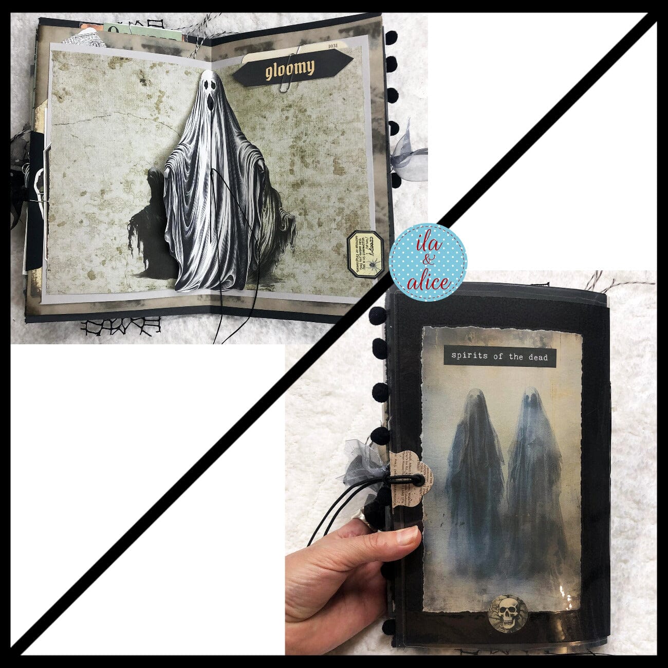 A Night of Fright Halloween Junk Journal #1 Journal ila & alice