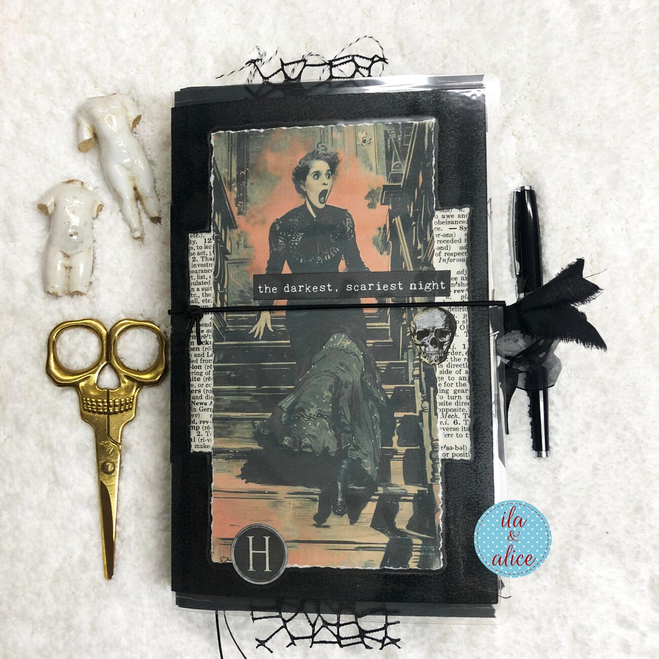 A Night of Fright Halloween Junk Journal #3 Journal ila & alice