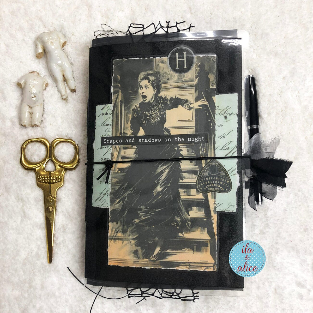 A Night of Fright Halloween Junk Journal #4 Journal ila & alice
