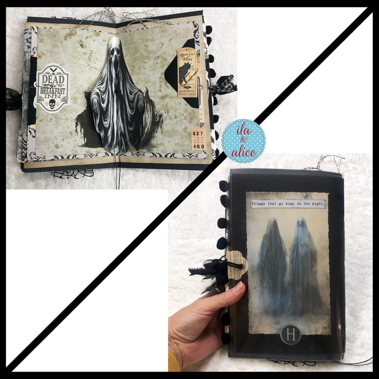 Scary Spooky Screams Halloween Junk Journal #3 Journal ila & alice