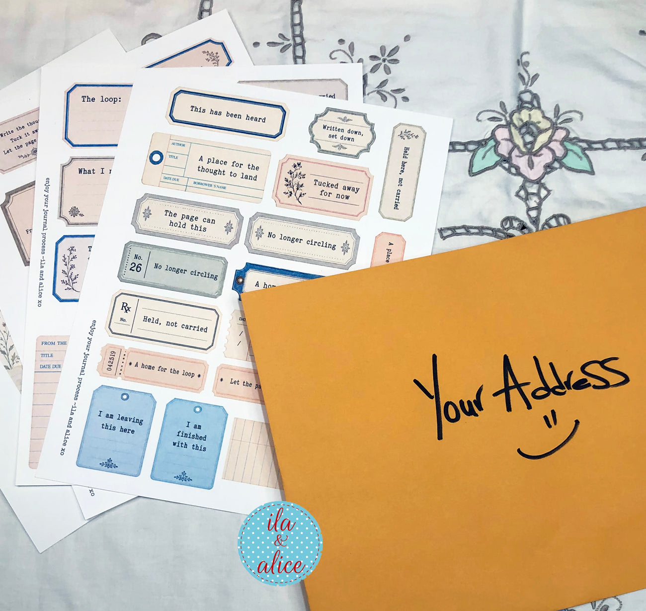 Loop Journal Companion Kit | Printed Journal Pages Mailed to You
