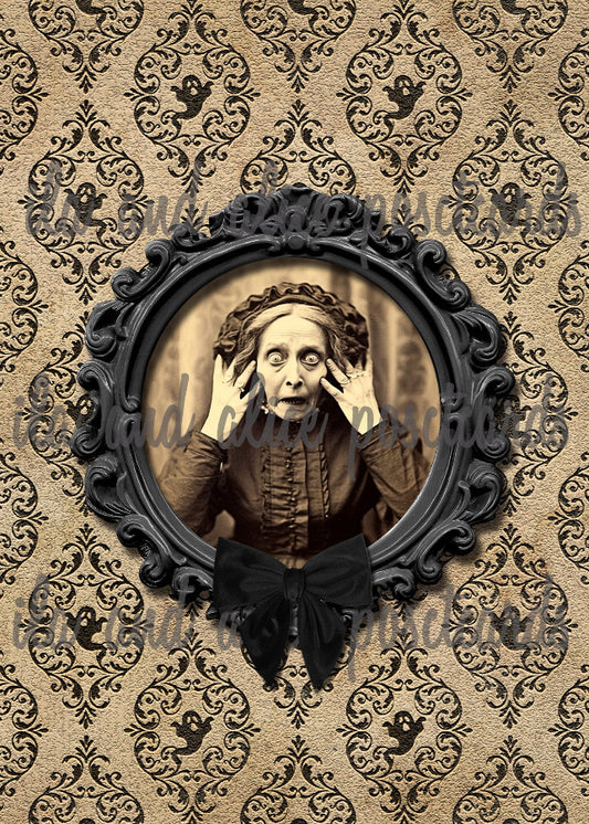 Spooky Screamers Halloween Postcards Post Cards ila & alice