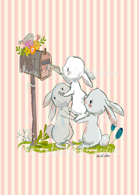 Snail Mail Postcards Post Cards ila & alice