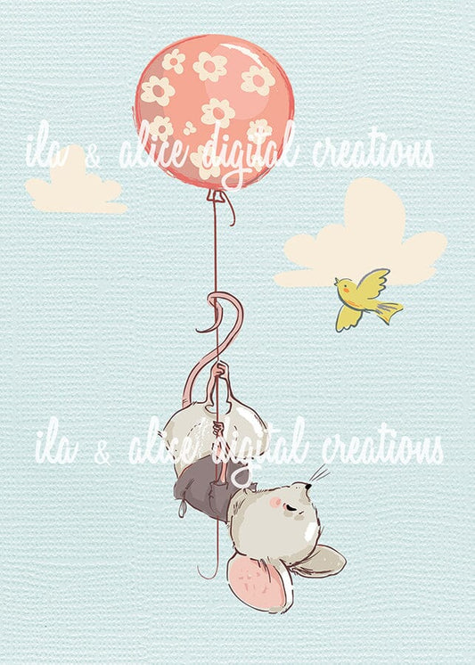 Playful Mice Postcards Post Cards ila & alice