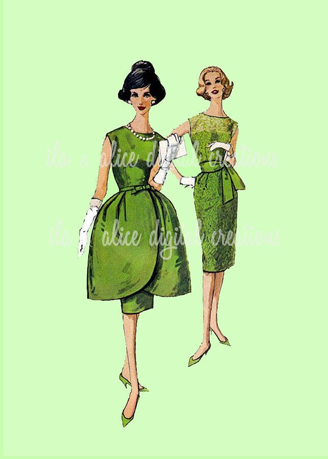 Vintage Fashion Postcards Post Cards ila & alice