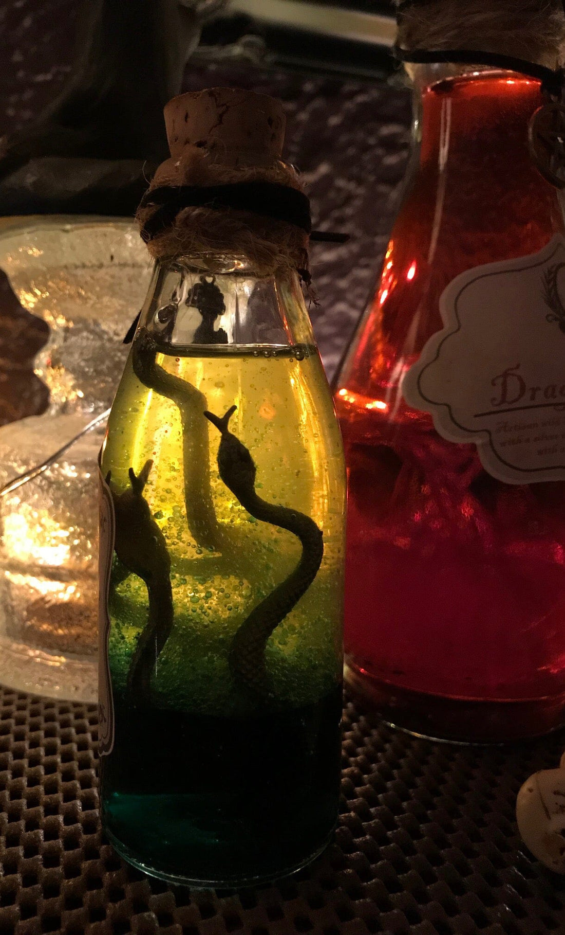 DIY SNAKE OIL FOR HALLOWEEN