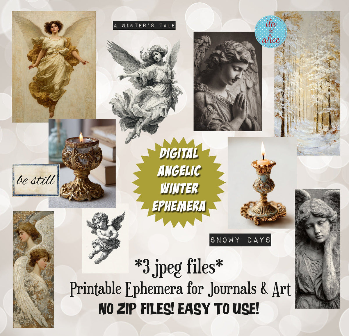 seasonal & holiday digitals | printable journal files