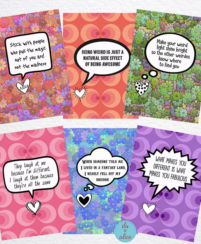 weird postcards