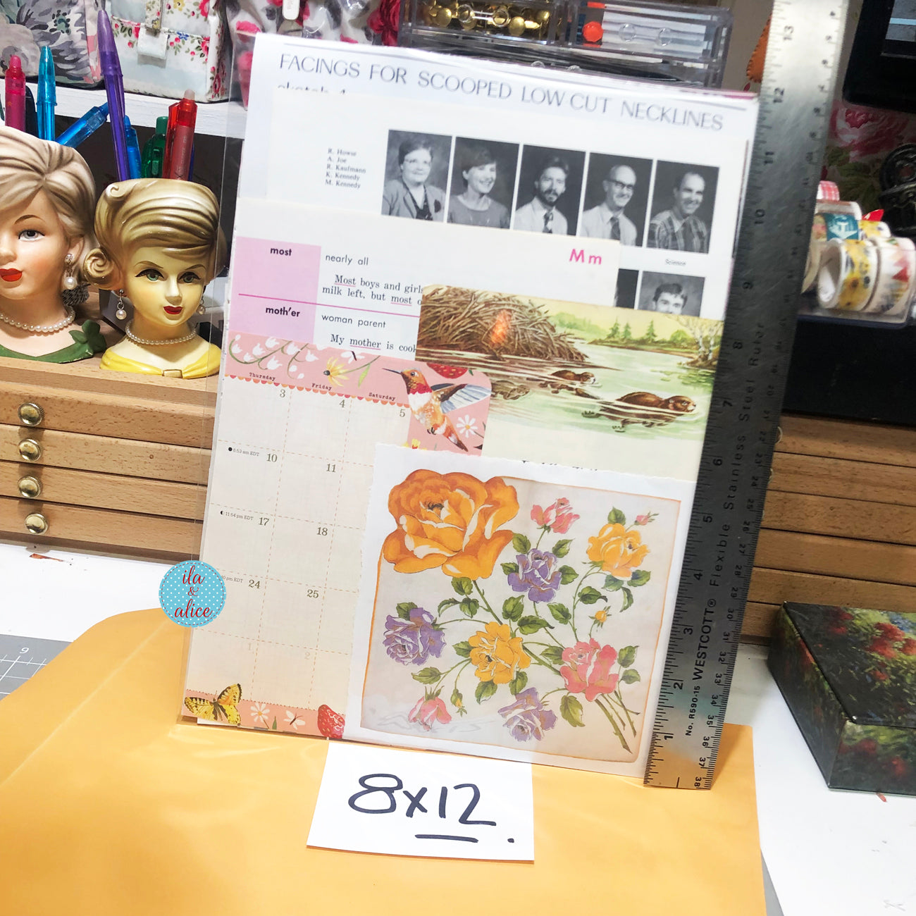 Collected Curiosities No. 11 – Whimsy & Wonder Mix (8×12)