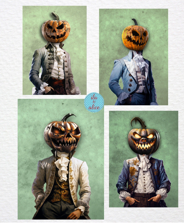 Dapper Jack Halloween Postcards Post Cards ila & alice 