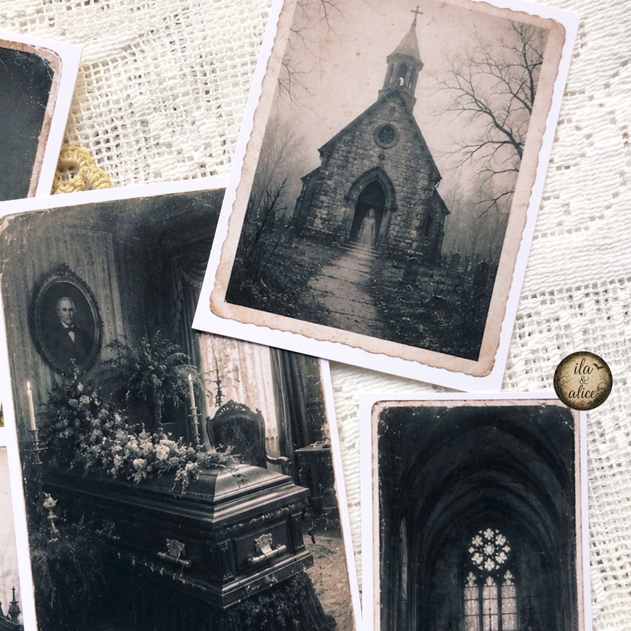 Spirit Visitors: Drawer No. 5 | Haunted Victorian Photo Ephemera Pack