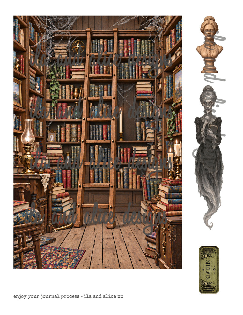 Hidden Halloween Stories | 5 Interactive Printable Scenes