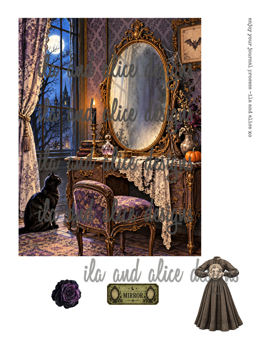Hidden Halloween Stories | 5 Interactive Printable Scenes