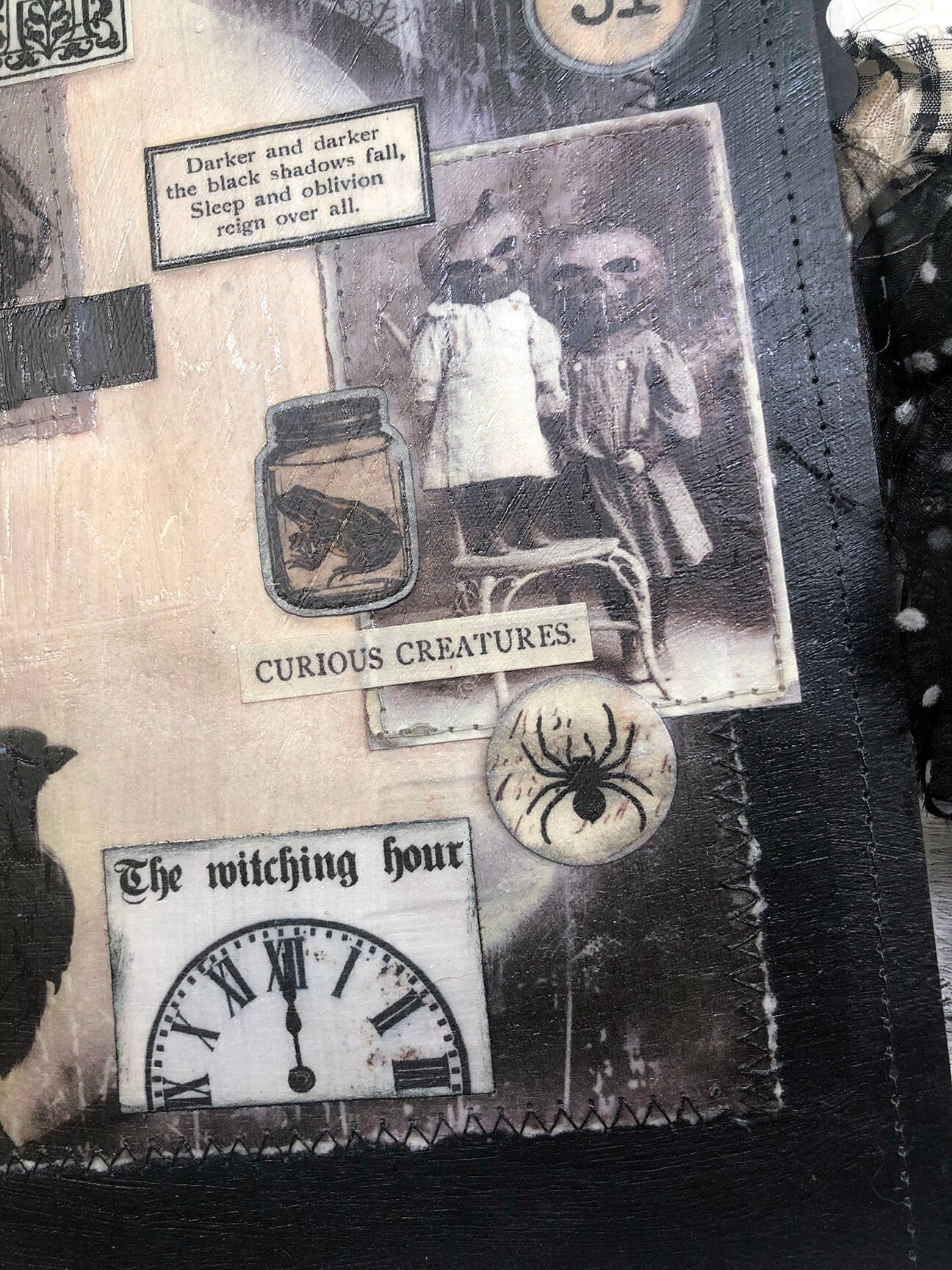 Haunted Souls Halloween Junk Journal with Ghosts & Ghouls Journal ila & alice 