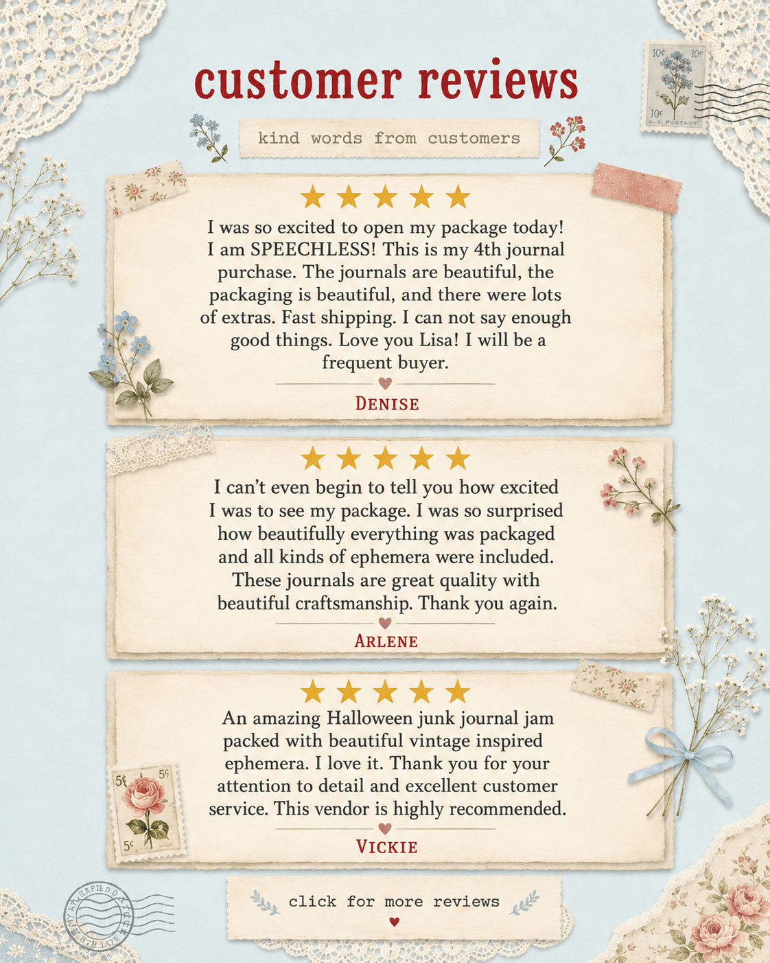 Buying handmade is a shared enriching experience. It creates a unique bond.