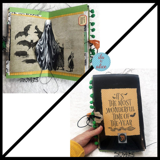 Witches & Pumpkins Oh My! Halloween Junk Journal #1 Journal ila & alice 