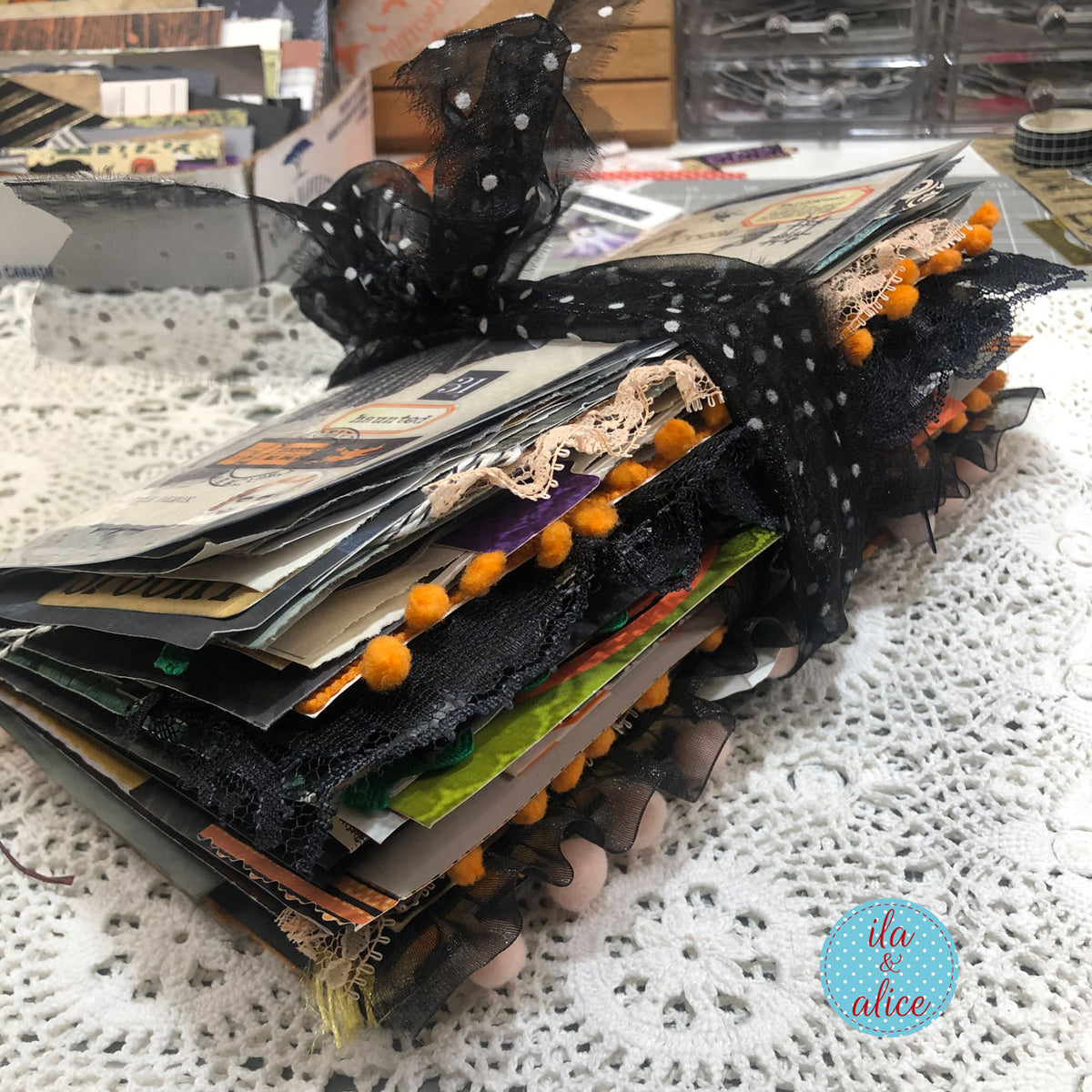 Frightfully Full — One-of-a-Kind Halloween Junk Journal