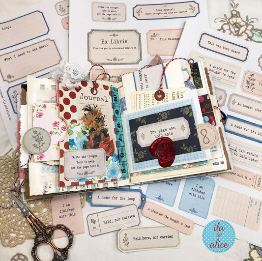 Loop Journal Companion Kit | Printed Journal Pages Mailed to You
