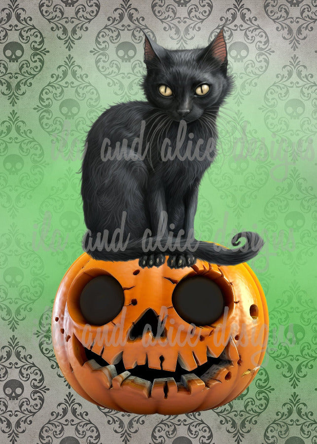 Copy of Dapper Jack Halloween Postcards Post Cards ila & alice 