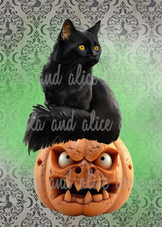 Copy of Dapper Jack Halloween Postcards Post Cards ila & alice 