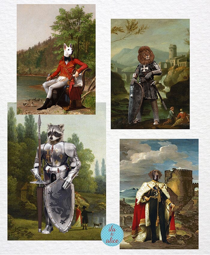 Gallant Gentleman Postcards Post Cards ila & alice 